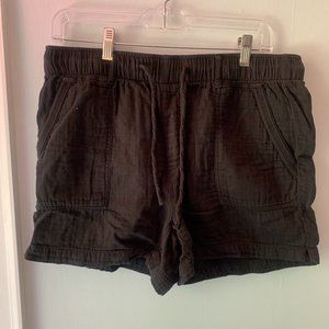 Old Navy Linen Blend Shorts - Gray - Medium